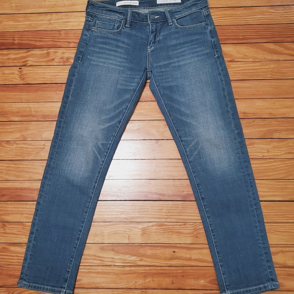 Pilcro And The Letterpress Hyphen Mid Rise Jeans Sz 26